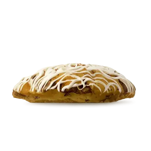 A warm muffin top, baked until golden with delicious, melty chocolate chips in every bite.
